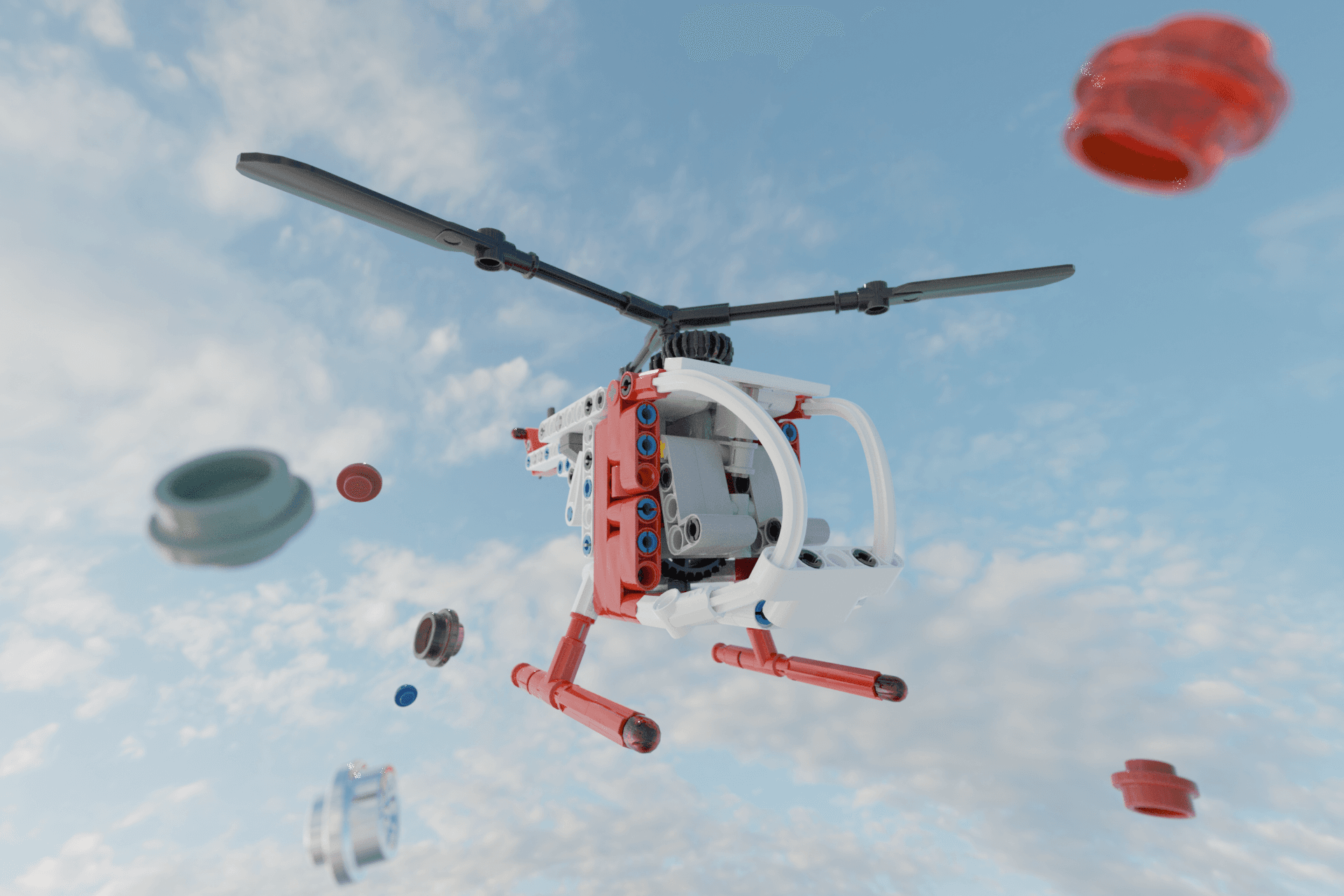 Whirlywind Mini Helikopter image 1