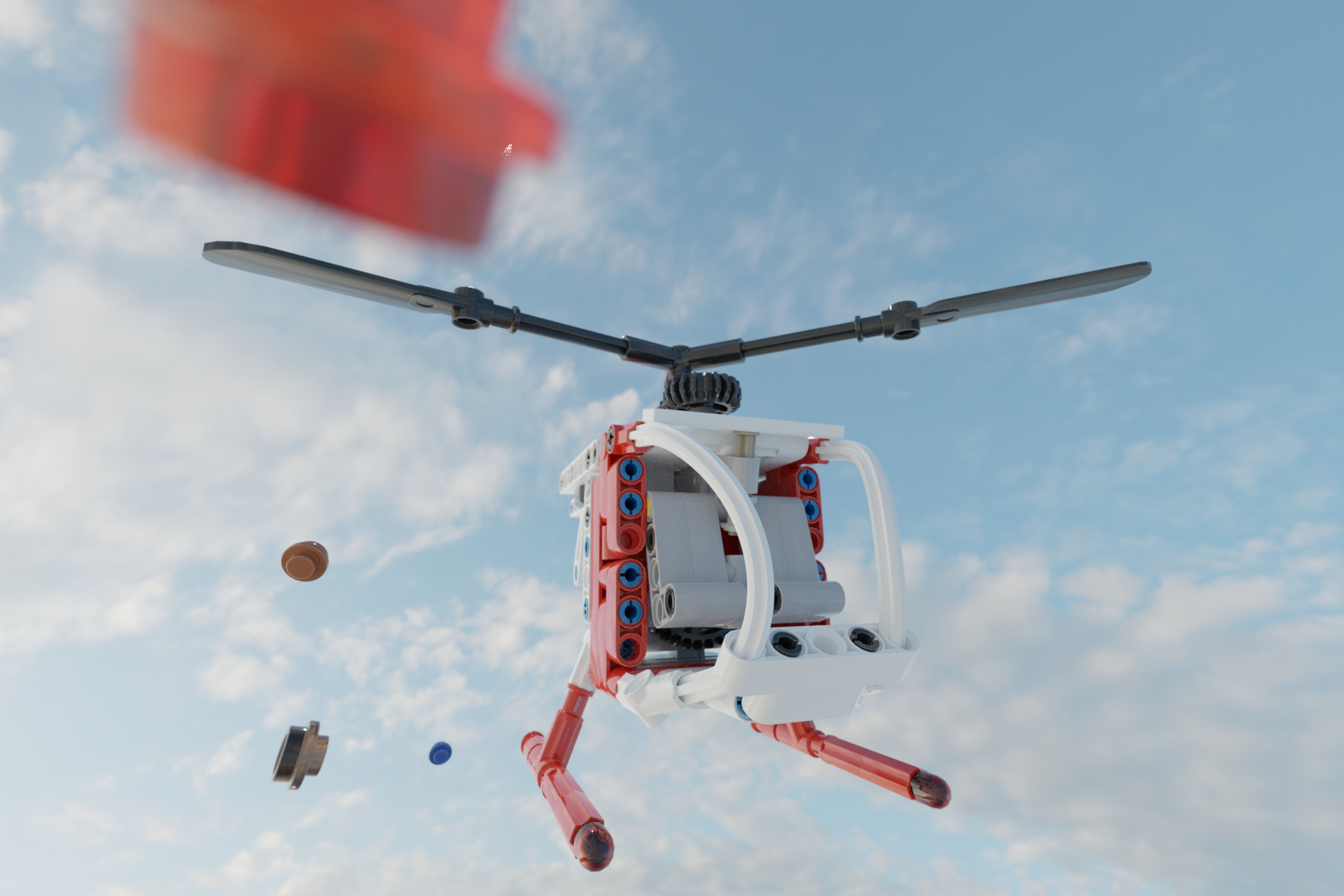 Whirlywind Mini Helicopter Brickery
